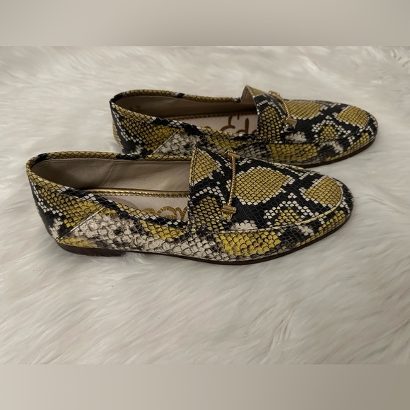 Sam Edelman Lior Snake Print Loafers Size 10 - Picture 2 of 5